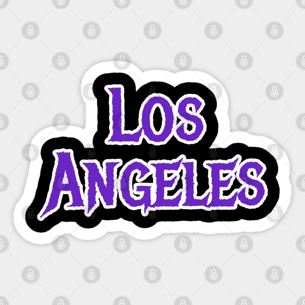 LOS ANGELES Sticker by FromBerlinGift